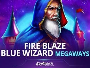 Fire Blaze Blue Wizard Megaways game icon